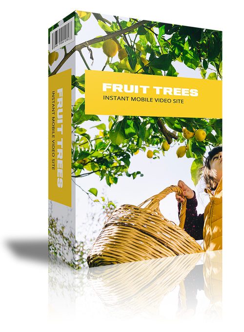 Product picture Fruit Trees Instant Mobile Video Site Software Creator