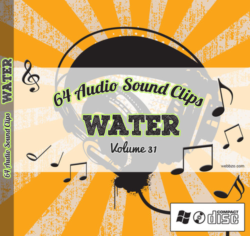 Product picture Stock Audio Sound Clips Volume 31 Water