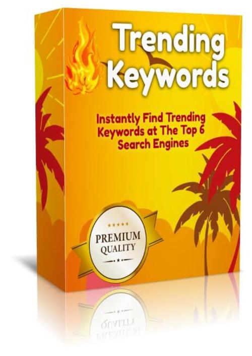 Product picture Trending Keywords WordPress Plugin